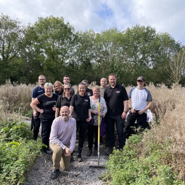 Laying bark in the sunshine